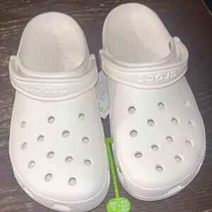 Kids White Clogs